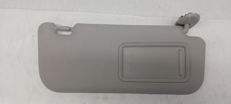 09-'13 TOYOTA COROLLA right passenger Sun visor gray OEM