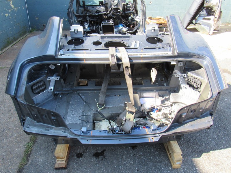 11 12 Fisker Karma 2012 Rear Clip Trunk Quarter Body Structural Frame Cut Y2
