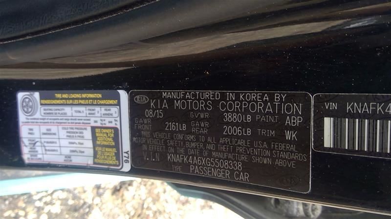 AC Compressor Korea Built VIN K 1st Digit Fits 14-18 FORTE 1383343