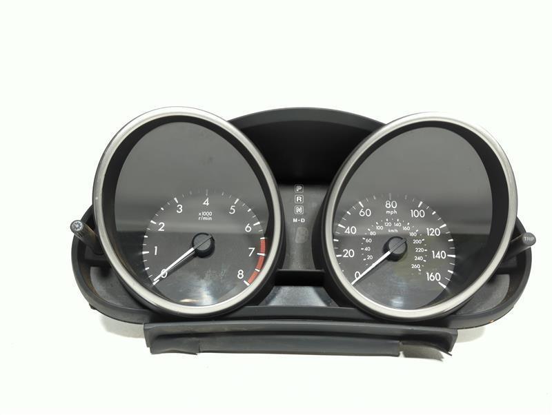 2010 Mazda 3 OEM Speedometer Gauge White Cluster 200K Miles - Used
