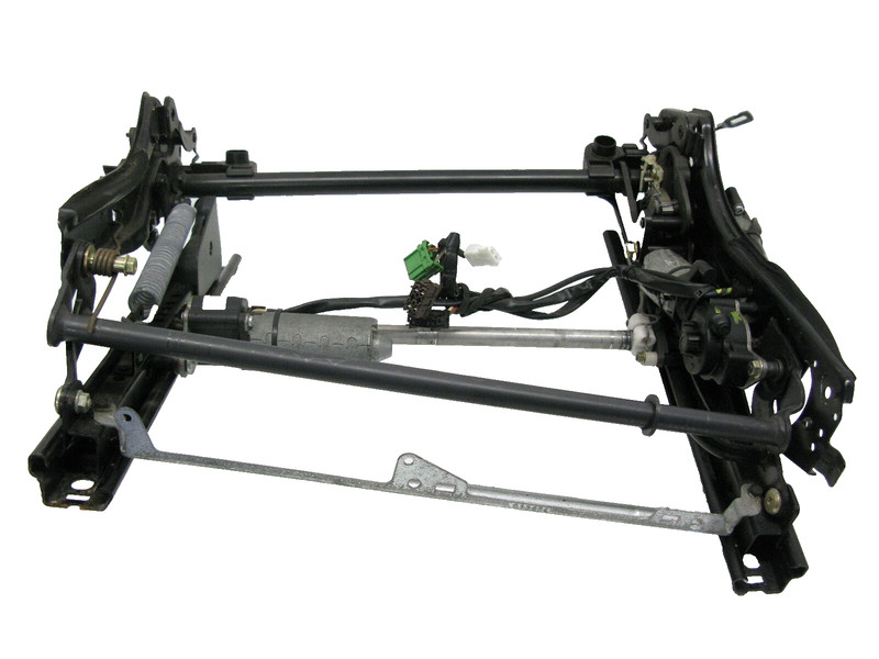 03-09 MERCEDES W209 CLK500 CLK320 CLK550 SEAT TRACK W MOTORS DRIVER LEFT 022416