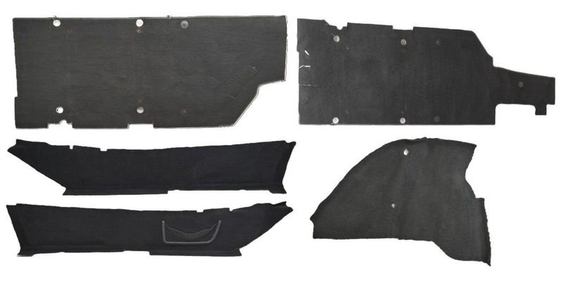 2011 Lamborghini Gallardo LP560 LP570 LP550 5 Piece Interior Carpet Set OEM