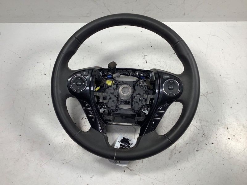 15-17 Honda Accord Hybrid Steering Wheel Leather OEM