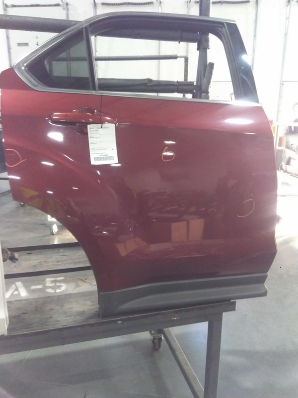 Chevrolet Equinox 2016 Right Rear Door Red 87018 5826