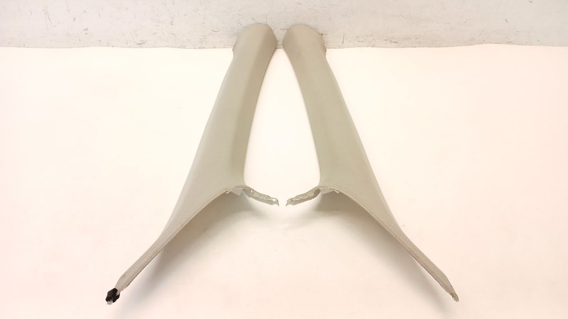 10-15 AUDI 4L Q7 A PILLAR WINDSHIELD TRIM COVER PAIR LEFT RIGHT OEM 080125