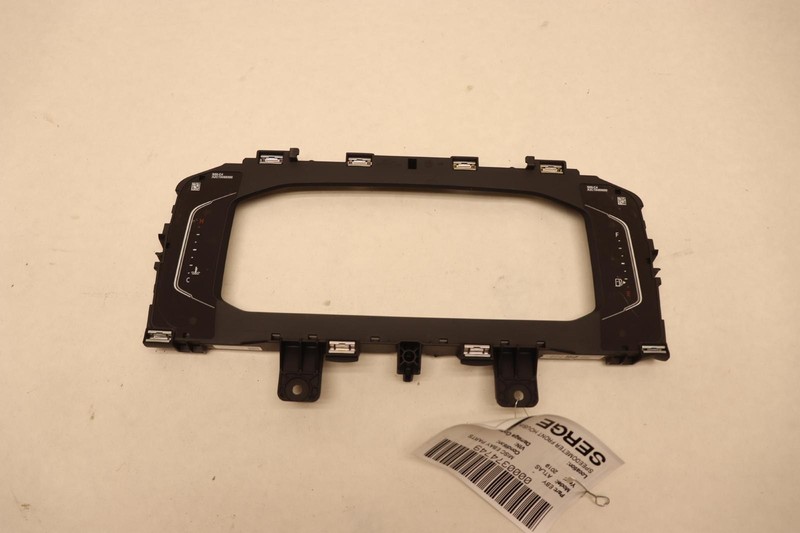 2019 VOLKSWAGEN VW ATLAS DASH SPEEDOMETER CLUSTER HOUSING COVER TRIM OEM