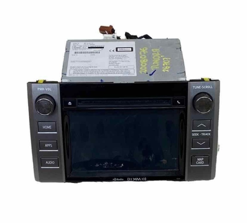Toyota Tundra radio am fm 16 17 radio display screen & receiver OEM 861000C191