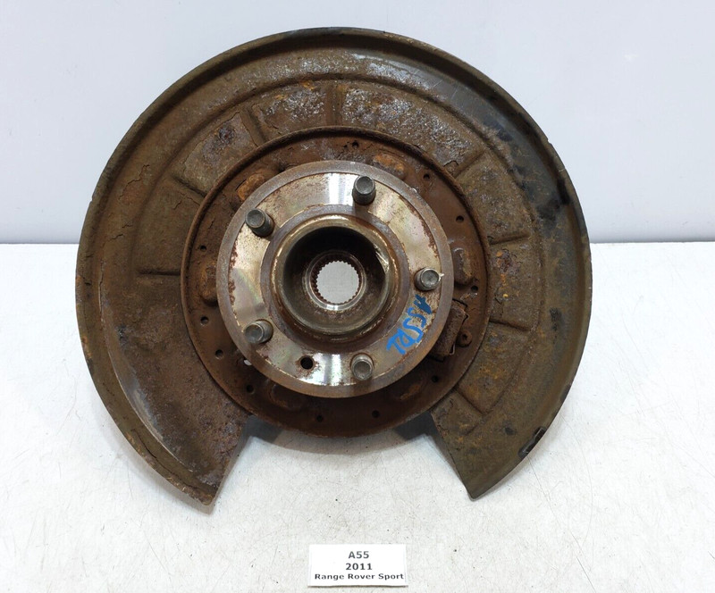 ✅ 10-13 OEM Range Rover L320 Rear Left Driver Spindle Knuckle Wheel Hub NOTE*