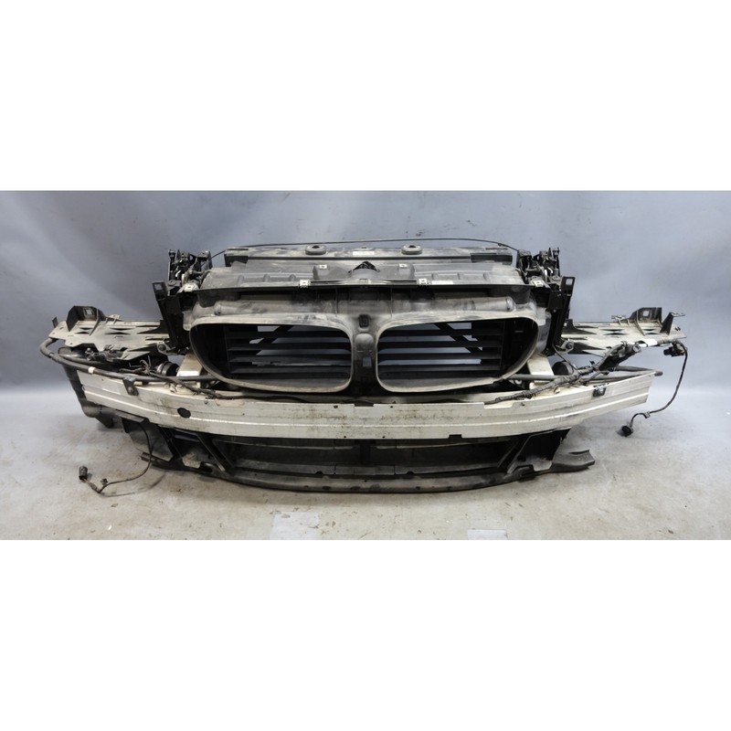 14-16 BMW F10 5-Series LCI Front Nose Radiator Support Assembly Air Ducts OEM