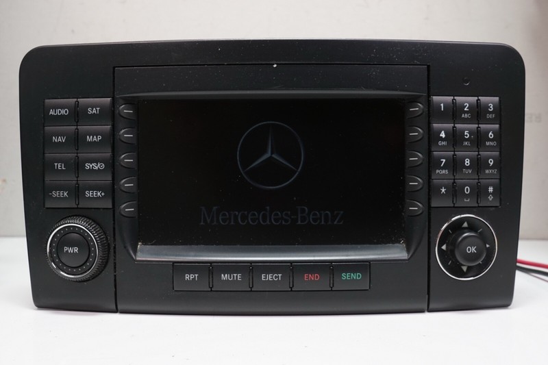 MERCEDES W164 ML GL Radio Receiver Screen Display CD ✅TESTED✅ OEM 2006 - 2009