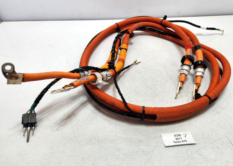 ✅ 2016-2020 OEM Tesla Model S High Voltage Charge Port Wiring Harness Inlet