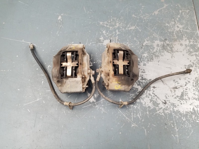 2003 Toyota Tacoma CrewCab 4x4 V6 Front Brake Calipers #5873 Y3