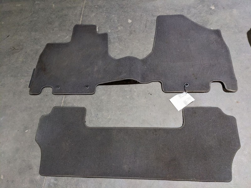 14-17 Genuine Honda Odyssey Floor Mats Pair OEM Carpet Liners Pads W/3rd 1183453
