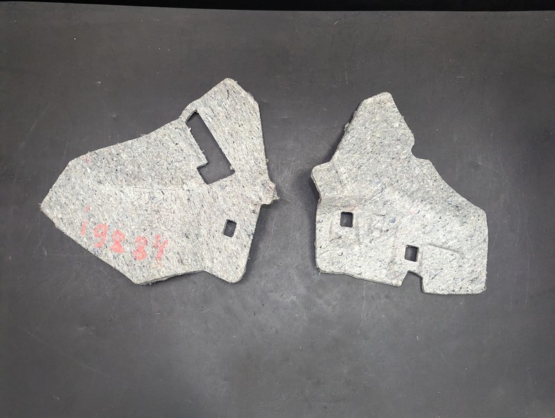 2PC Rear Right & Left Quarter Insulator 2019 Infiniti Q50 767H4-6HE0B 2017 -2022