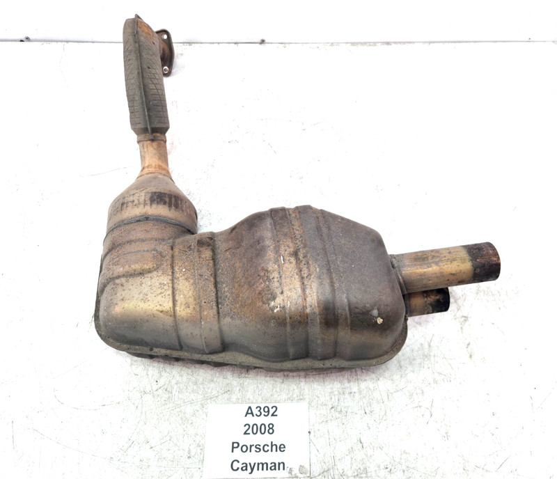 ✅ 06-08 OEM Porsche Cayman S 987 Left Driver Side Exhaust Muffler Silencer*