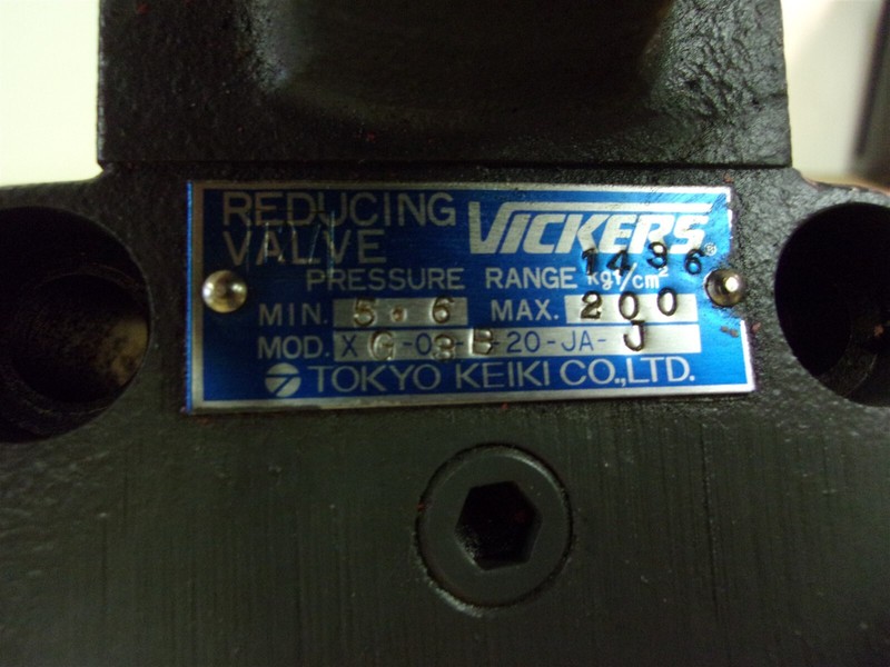 Vickers XG-038-20-JA-J Reducing Valve *FREE SHIPPING*
