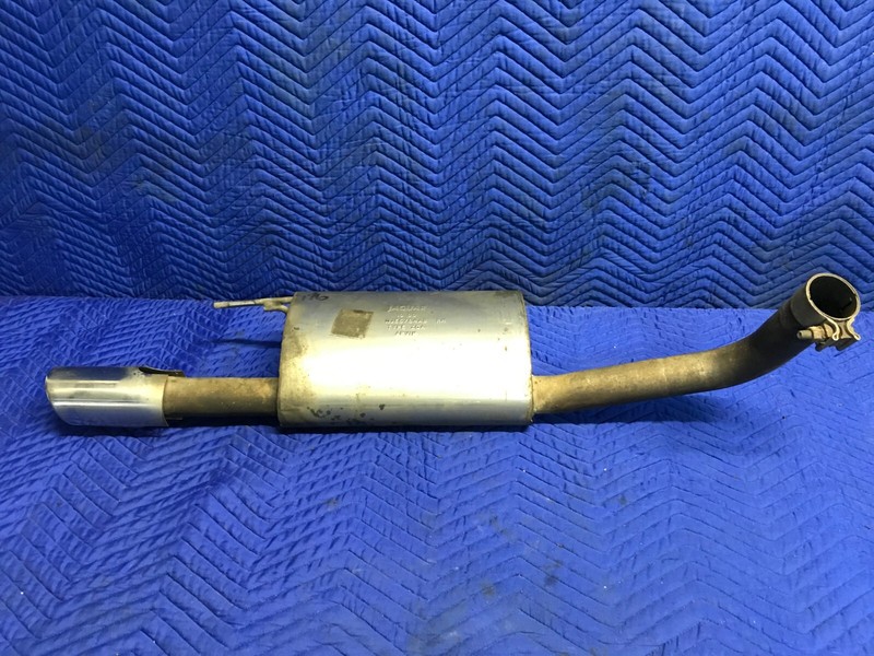 01-06 Jaguar XKR X100 4.0L Supercharged Rear Right Side Exhaust Silencer OEM