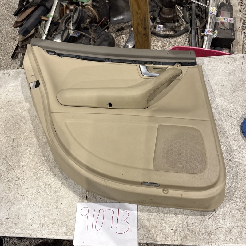 04-08 AUDI B7 A4 SEDAN REAR LEFT DRIVER INTERIOR DOOR PANEL COVER TRIM