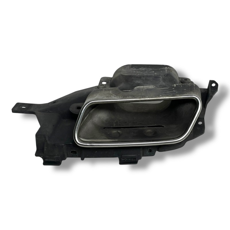 Mercedes W222 S550 S550E 2014-20 OEM Rear Left Exhaust Pipe Tail Tip W/ Bracket