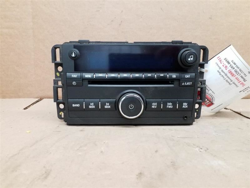 Audio Equipment Radio Am-fm-cd player-MP3 Opt US8 Fits 07-08 IMPALA 242685