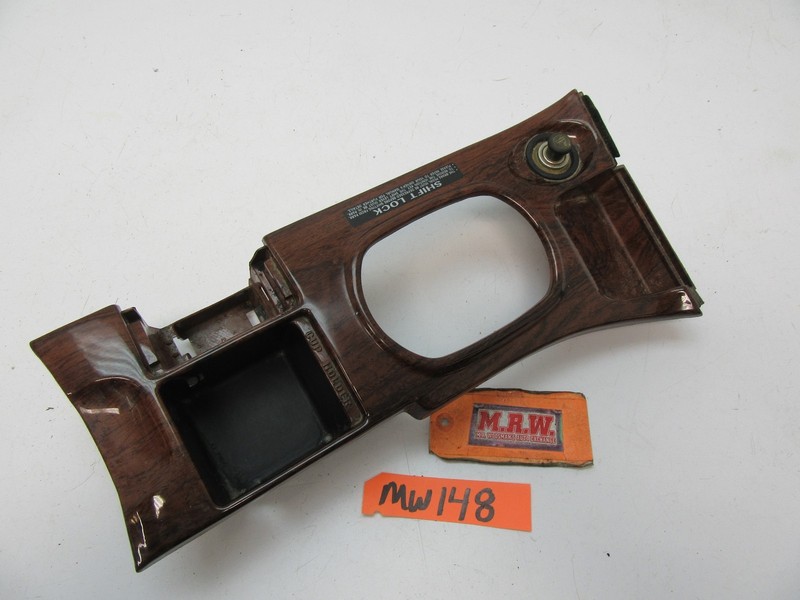 CONSOLE FLOOR SHIFTER TRIM PLATE WOOD CIGARETTE LIGHTER SEBRING AVENGER 95-00