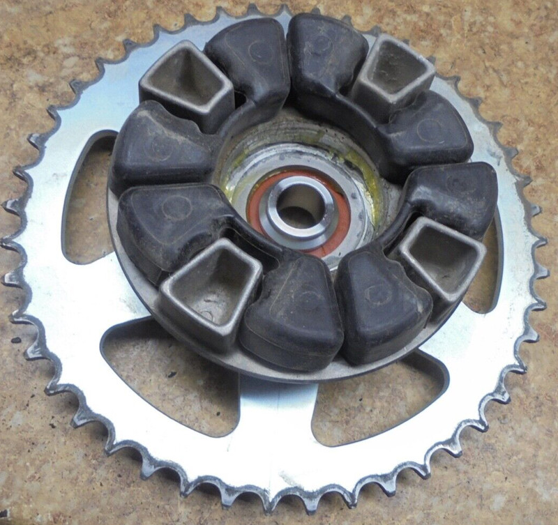 2018 Kawasaki Ninja EX650 EX 650 J 650J Rear Wheel Chain Cush Sprocket Gear 46T