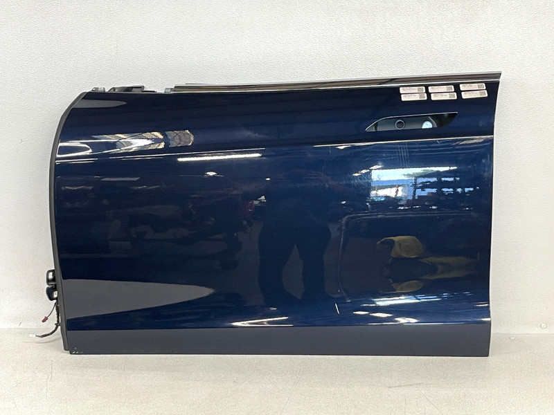 ⭐2012-2021 TESLA MODEL S FRONT LEFT DOOR SHELL COVER PANEL SHELL BLUE OEM LOT2TP