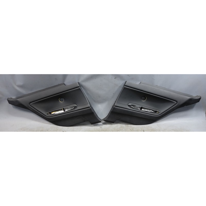 00-06 BMW E46 3-Series Coupe M3 Rear Lateral Interior Trim Panels Black Napa OEM