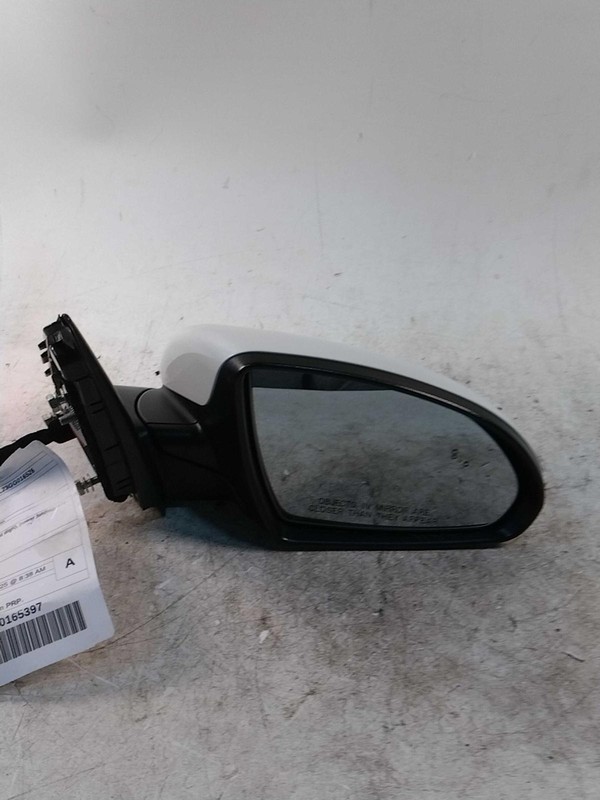 2016 KIA Optima Right Door Mirror Assembly White Used 292746 112K Miles