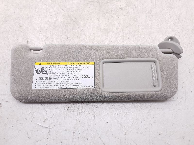 Passenger Sun Visor Illuminated Fits 07-09 LEXUS LS460 Gry LB10