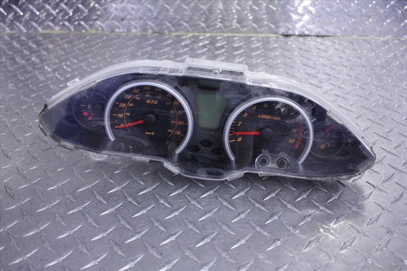 2008 SUZUKI AN 400 INSTRUMENT PANEL GAUGE CLUSTER SPEEDOMETER FUEL GAS AN400 08