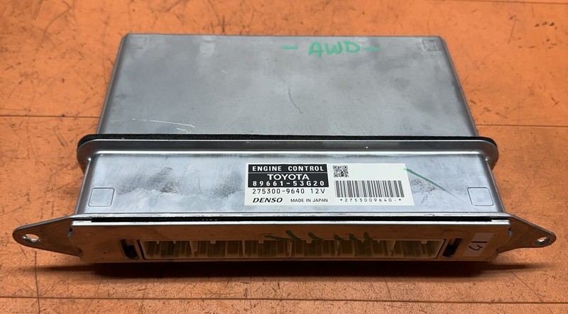 8966153G20 | 10 Lexus IS250 Sedan 2.5L AWD ECU ECM PCM Engine Computer AT OEM