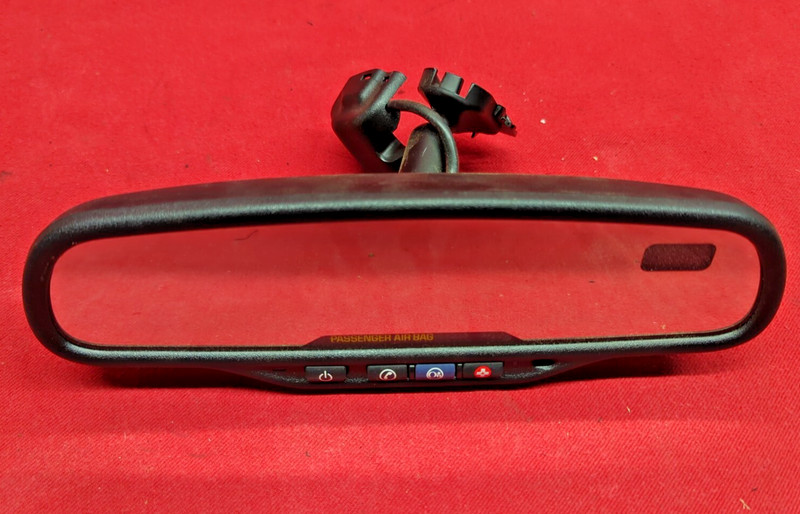 2006 - 2009 GMC Chevy Buick Interior Rearview Mirror AUTO DIM Compass Onstar