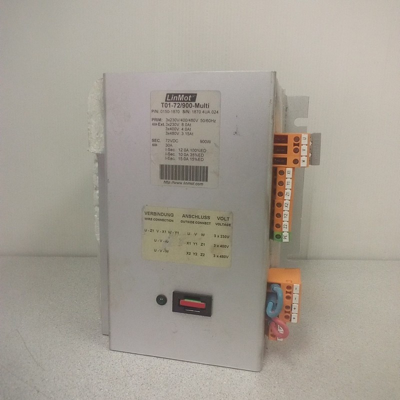 LinMot T01-72/900-MULTI 0150-1870 Transformer
