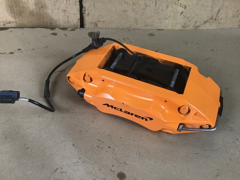 McLaren 650S 2015 Rear Right Passenger Brake Caliper Orange 15-17 ;:Y