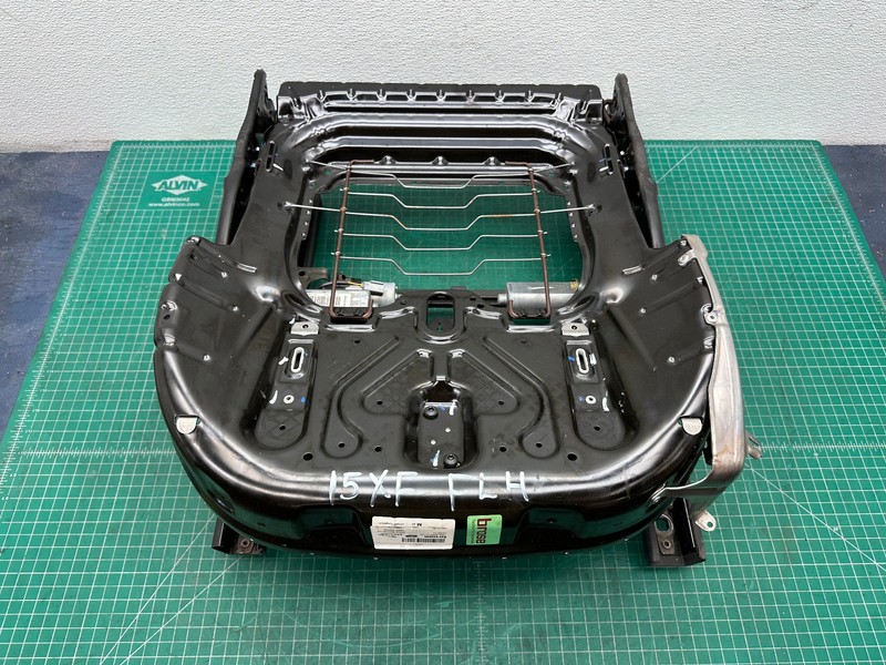 09-15 JAGUAR XF XFR X250 FRONT LEFT DRIVER SIDE SEAT LOWER TRACK FRAME OEM