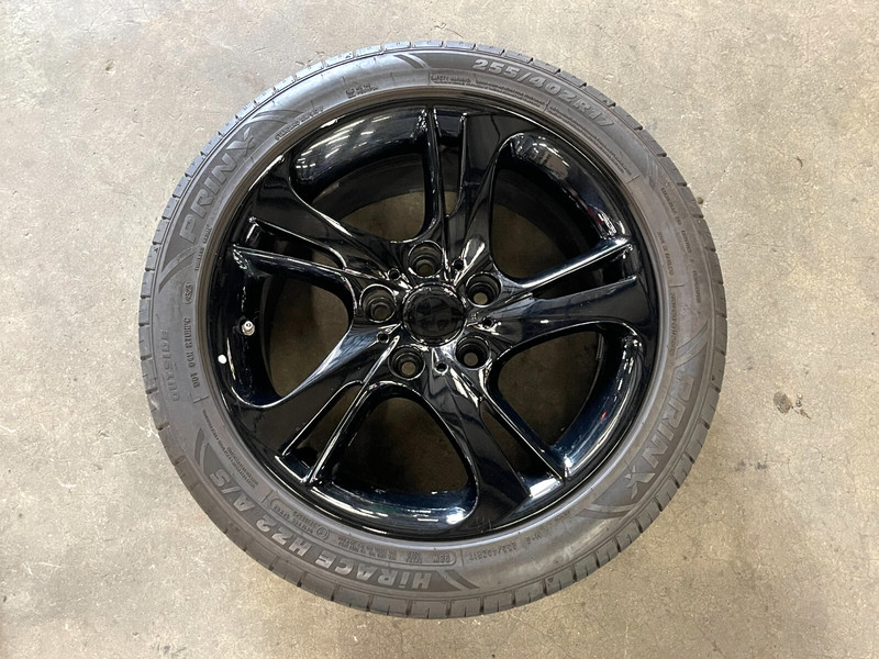 ⭐2009-2016 BMW Z4 TURBINE WHEEL RIM TIRE 255/40/17 8.5X17 BLACK OEM LOT2596