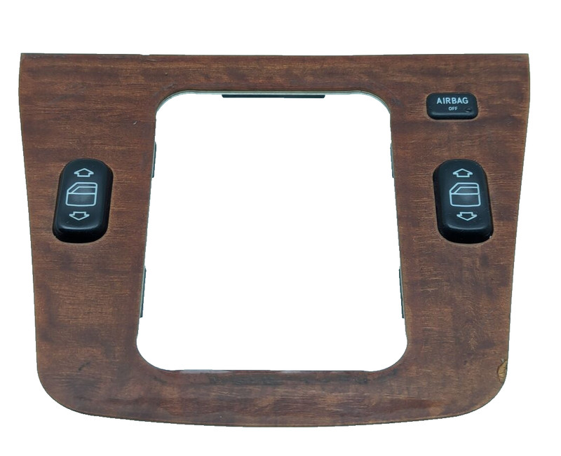 1997-2004 Mercedes R170 SLK320 Center Dash Shifter Bezel With Switches OEM