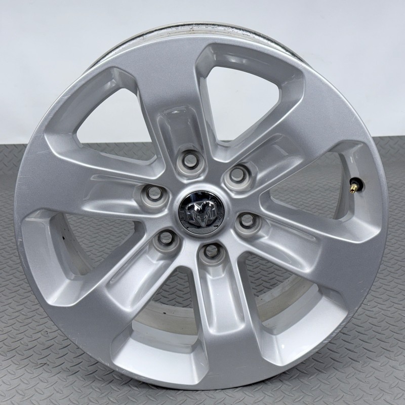 ✅ 2019-26 RAM 1500 5th OEM 18" FACTORY ALLOY WHEEL SILVER R18 18x8 6-Lug RIM #9