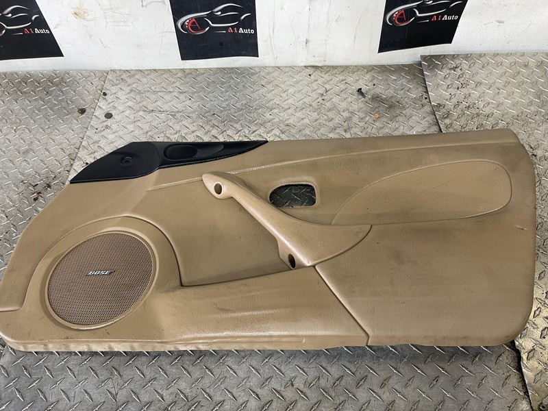 2001 - 2003 Mazda Miata Front Passenger Right Door Panel Beige Rough Oem Tested.