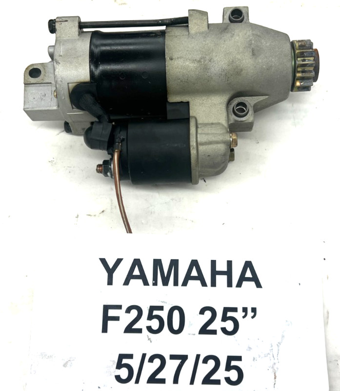 YAMAHA OUTBOARD 2006 250 HP STARTER MOTOR ASSEMBLY 63P-81800-00-00
