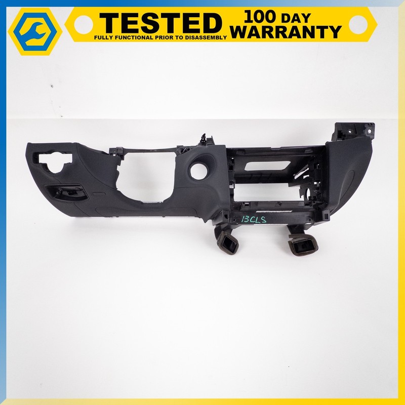 12-18 MERCEDES-BENZ CLS550 CLS500 FRONT LEFT LOWER DASH KNEE PANEL BLACK OEM