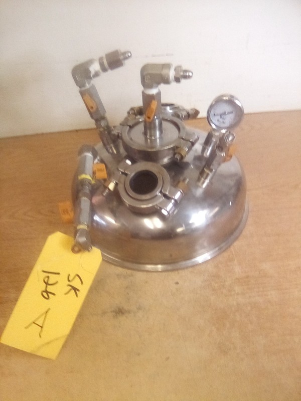 USALAB Equipment SET 12" SS304 Pre-Built Hemispherical Lid