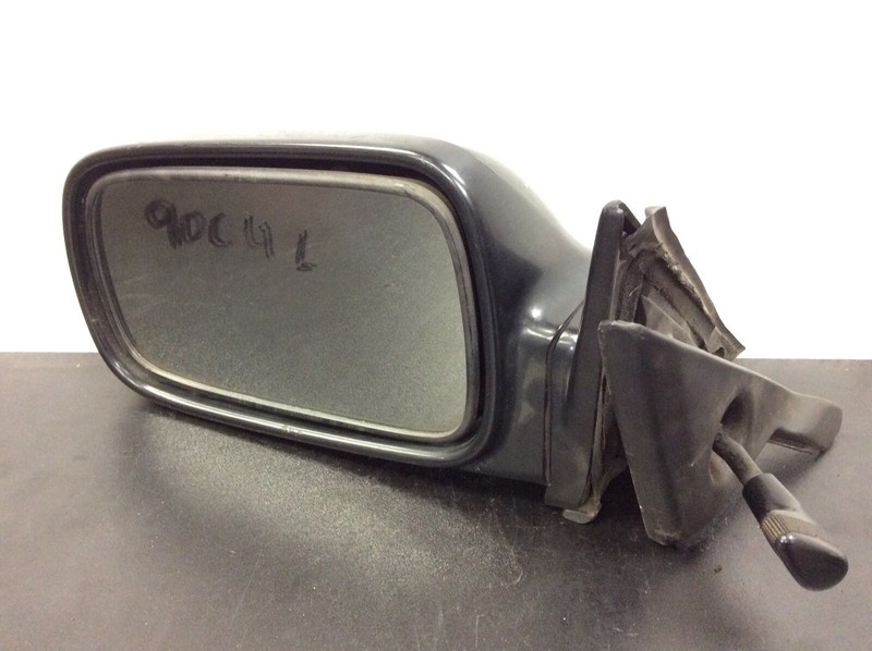 88-91 Civic 4Dr Sedan DX Left Mirror Rear View Door Mirror Manual Black OEM