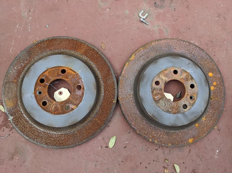 1PC Rear Disc Brake Rotor 2017 Ford Explorer DG13-2A315-B 2013 - 2019