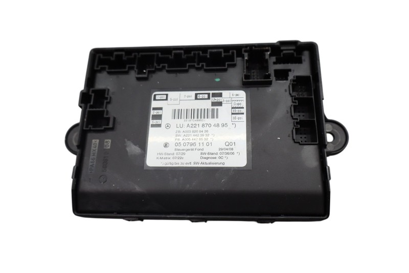 07-13 Mercedes W221 S550 Rear Right or Left Side Door Control Module Unit Oem