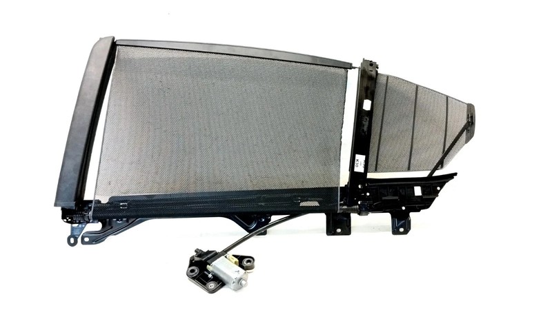 09-15 BMW F01 750i 740i WINDOW SUN SHADE REGULATOR MOTOR OEM REAR LEFT 011425