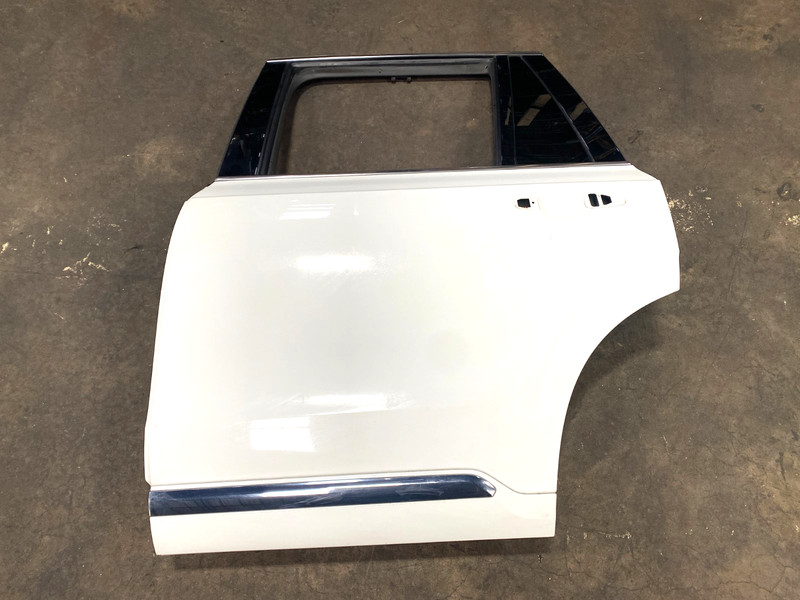 16-23 VOLVO XC90 T6 REAR LEFT DRIVER DOOR SHELL PANEL ICE WHITE #A0.56