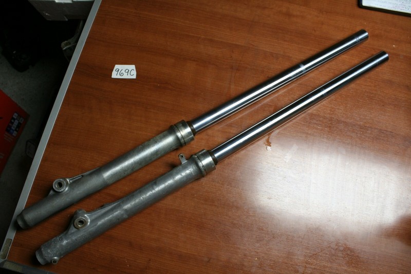1982 Suzuki RS175 Front Suspension Fork Tubes Legs OEM 82 F