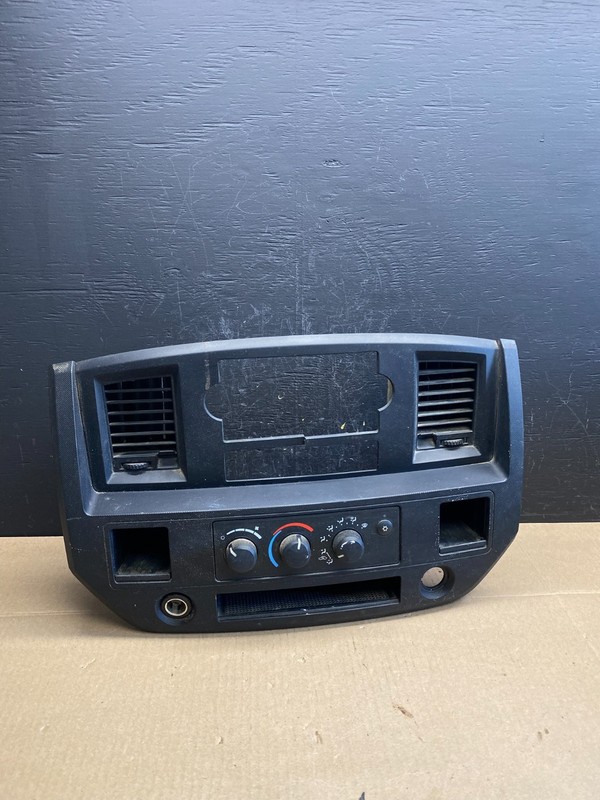 2006 to 2008 Dodge Ram Radio Climate Control A/C Heat Dash Bezel Trim AC6228 DG